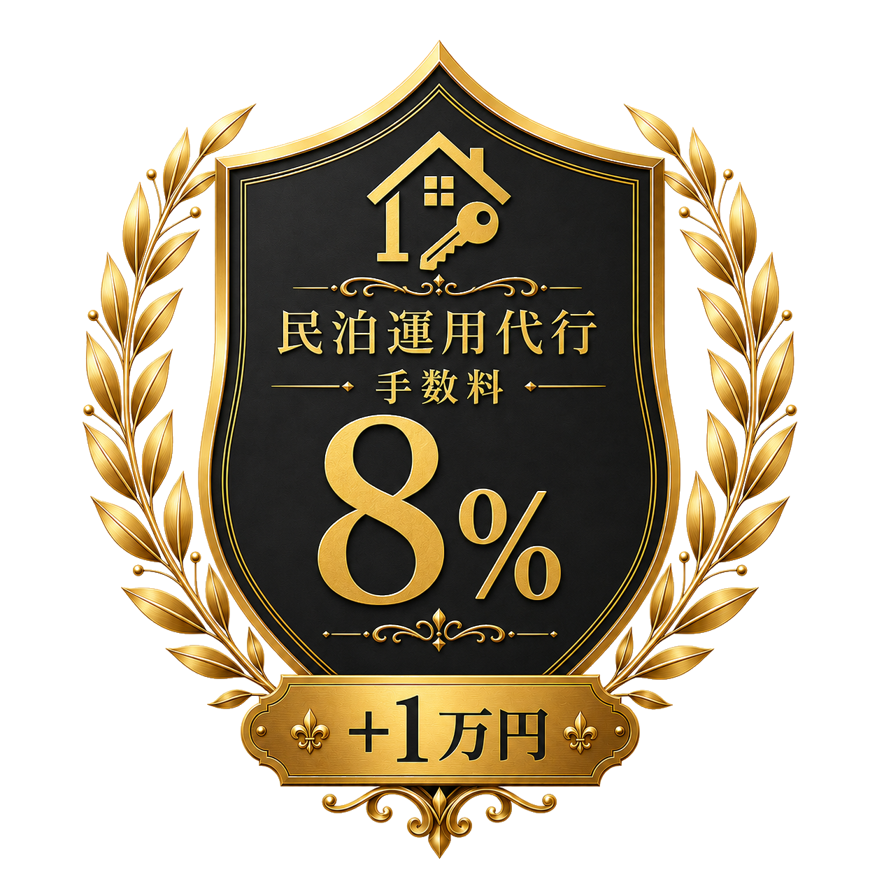民泊運用代行 手数料8%＋1万円
